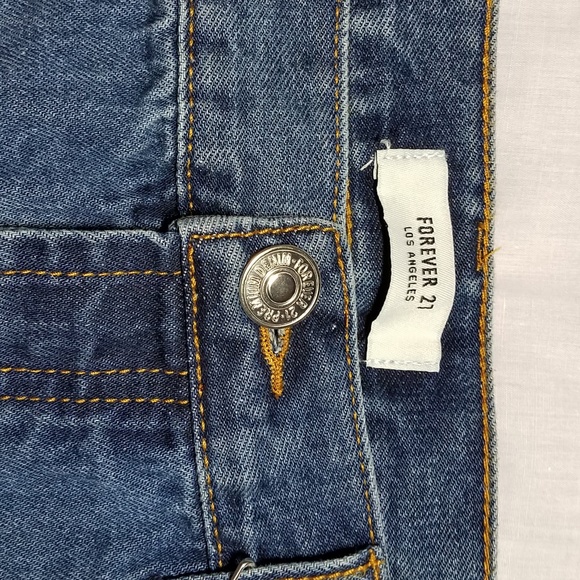 Forever 21 Denim Mini Skirt - Picture 3 of 7